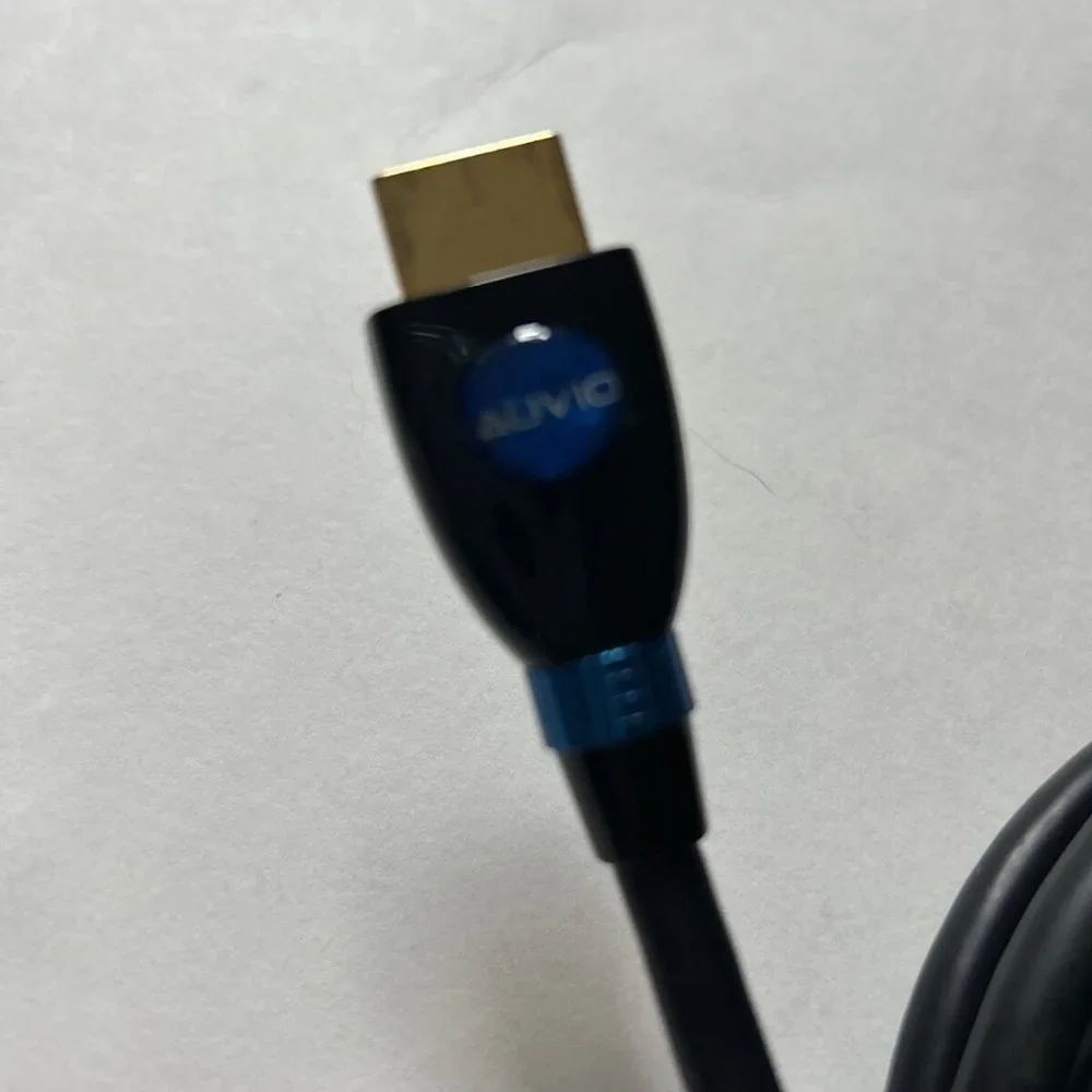 AUVIO High Speed HDMI Cable-Ethernet-50 inches-Gold Plated-heavy duty cord-gamer